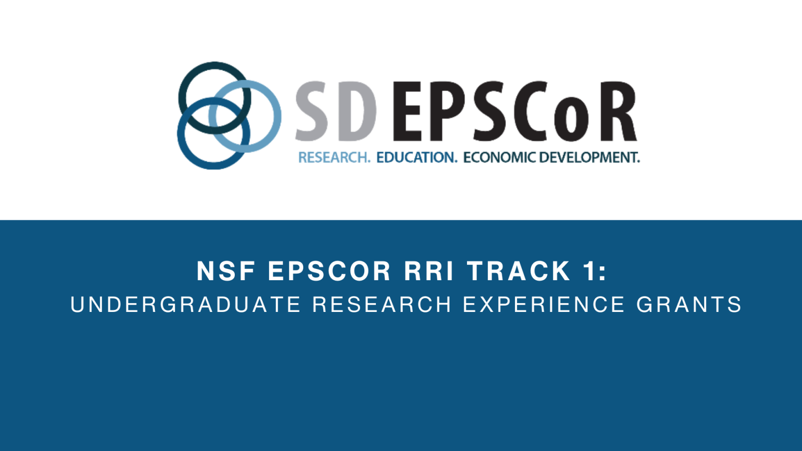 Sd Epscor Proposals
